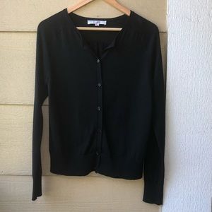Ann Taylor Loft Black Cardigan Sweater